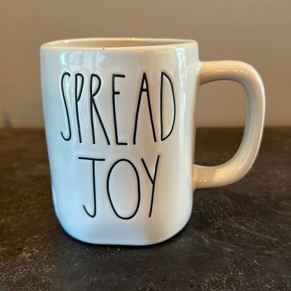Spread JOY - Rainbow Rae Dunn Mug - Picture 2 of 3